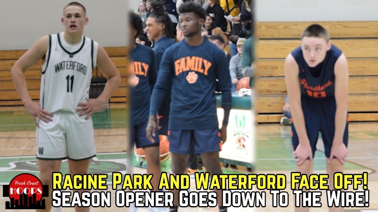 Racine Park And Waterford Face Off In WILD Season Opener Matchup!