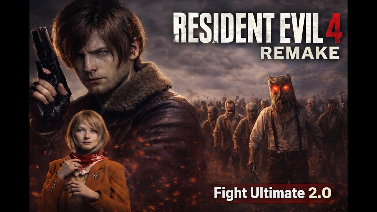 Resident evil 4 Remake Mod Ultimate Fight Chapter 15 and 16