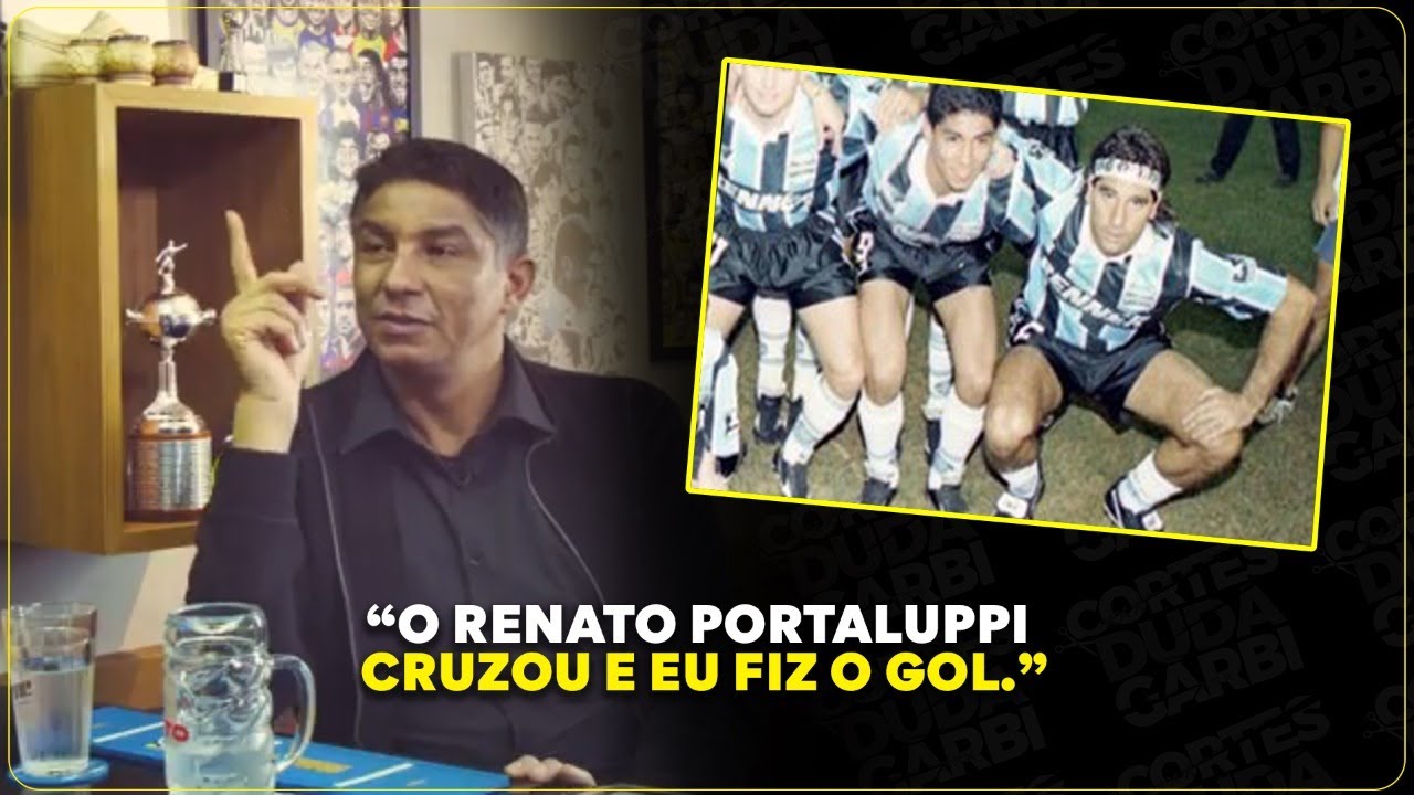 JARDEL E RENATO JOGARAM JUNTOS NO ATAQUE DO GRÊMIO | Cortes do Duda