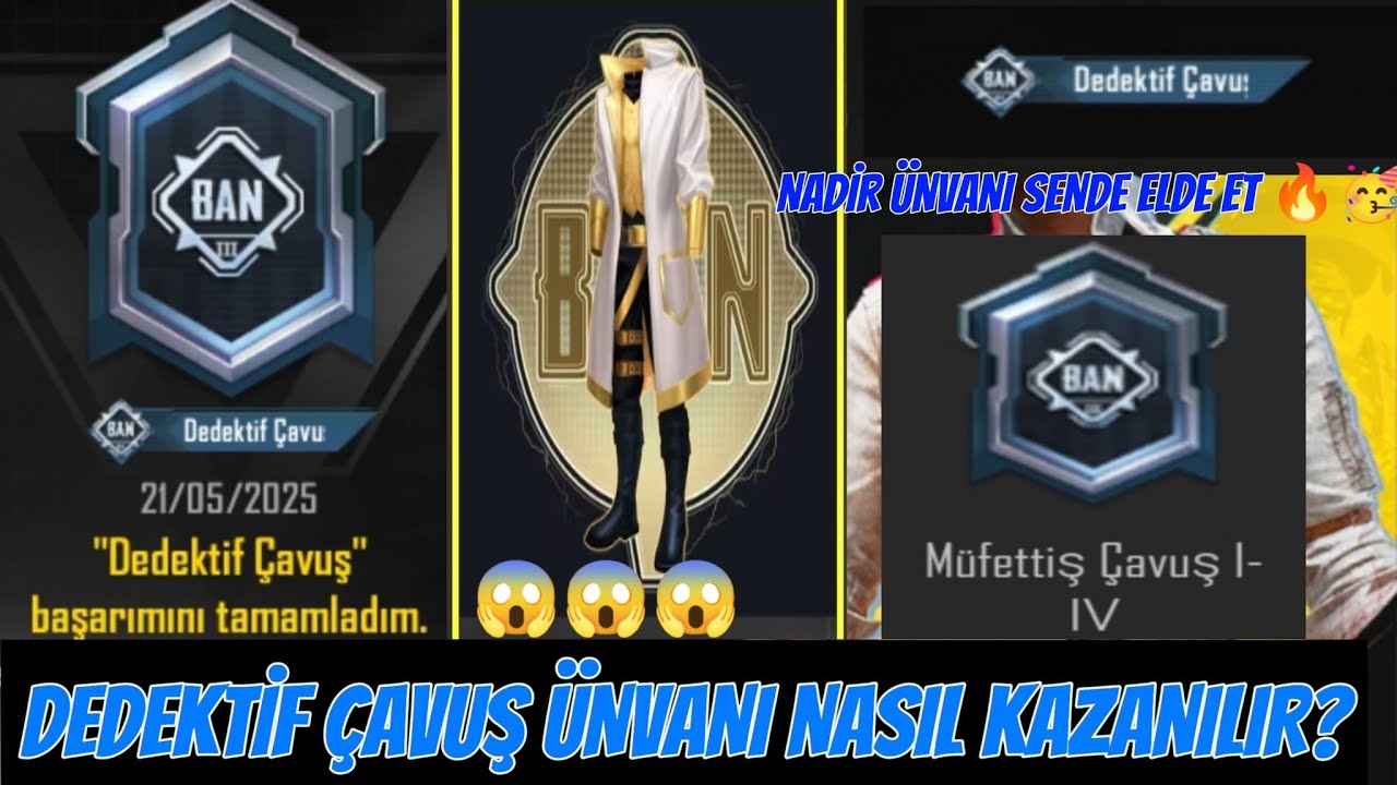 DEDEKTİF ÇAVUŞ ÜNVANI NASIL KAZANILIR?😱 DEDEKTİF İLE İLGİLİ ÖNEMLİ DETAYLAR!! 