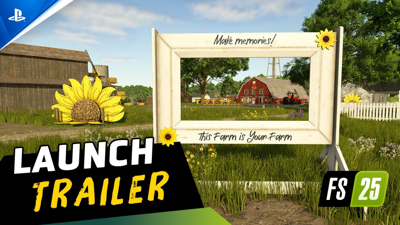 Landwirtschafts-Simulator 25 - Launch Trailer | PS5, deutsch