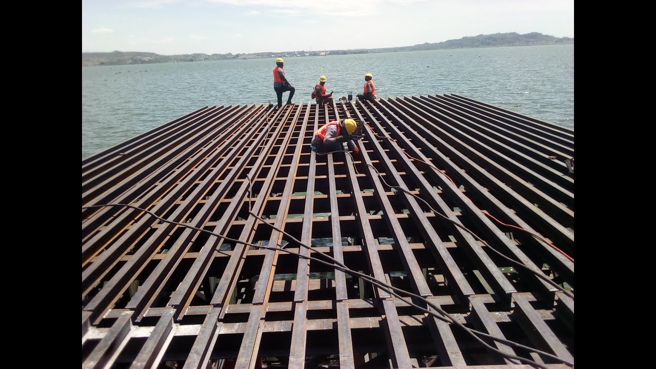 Kigongo-Busisi Temporary Bridge Construction