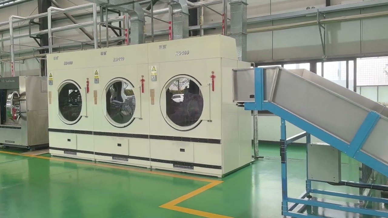 Inside China's Commercial Laundry Plant