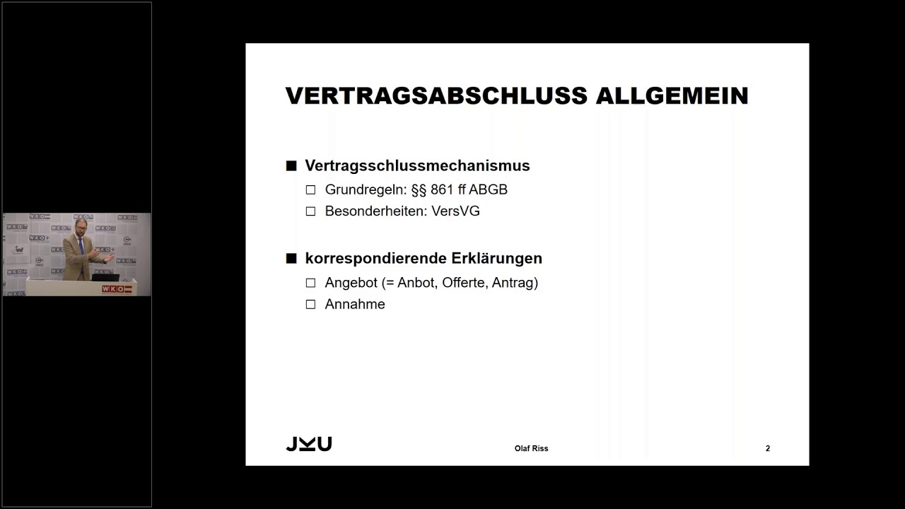 Vertragsrecht f&uuml;r Versicherungsagenten1