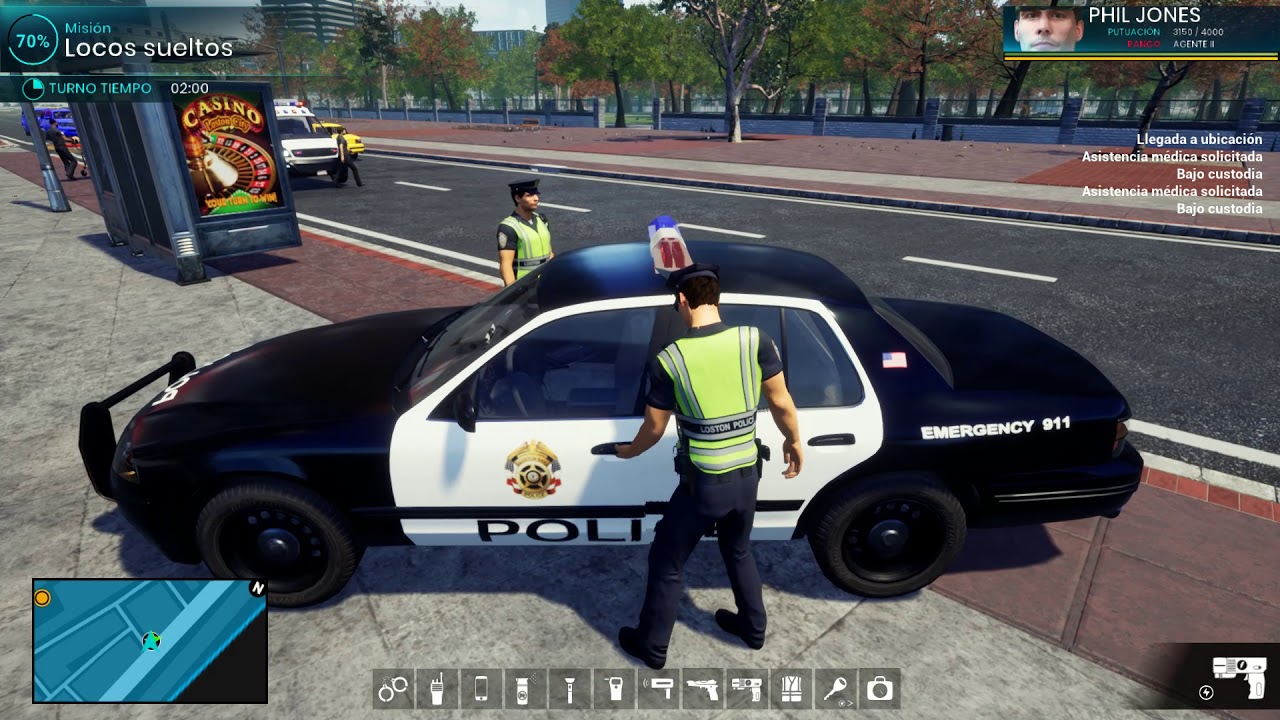 Deteniendo Locos De Manicomio | #5 Police Simulator PD