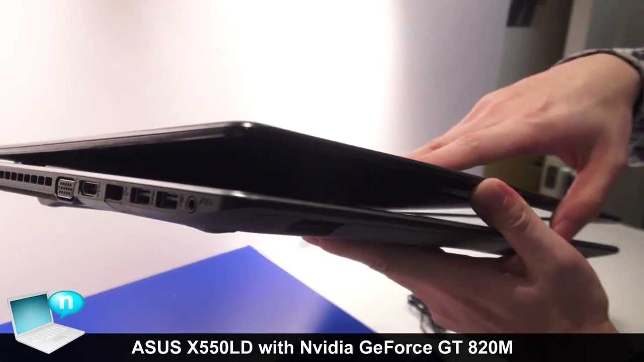 ASUS X550LD Nvidia GeForce GT 820M (ASUS X-series refresh)