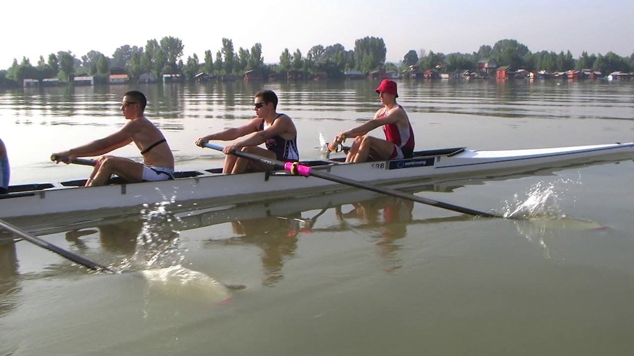 cetverac seniori B trening 20.jun 2018. Veslački savez Srbije