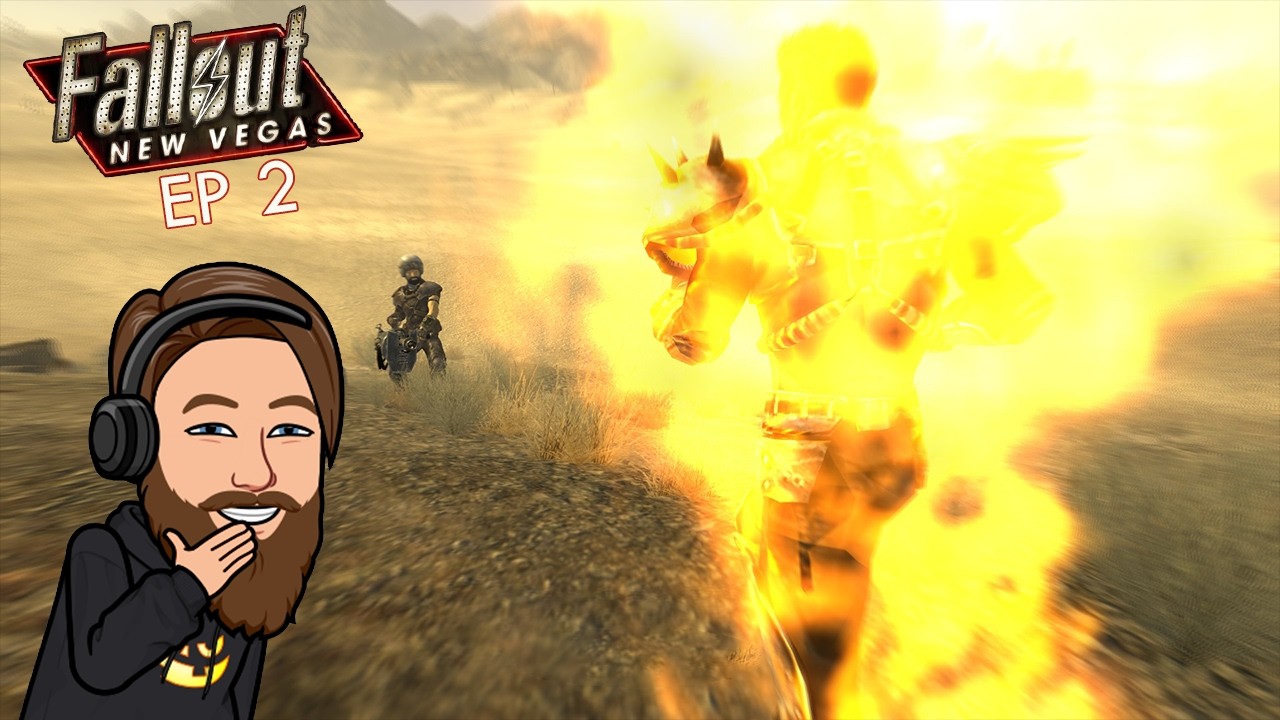 Sooooo I Found A Flamethrower.... :D - Fallout: New Vegas EP 2