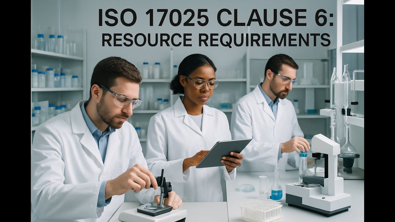 Пояснение к пунктам стандарта ISO 17025 | Пункт 6. Требования к ресурсам для аккредитации лаборат...