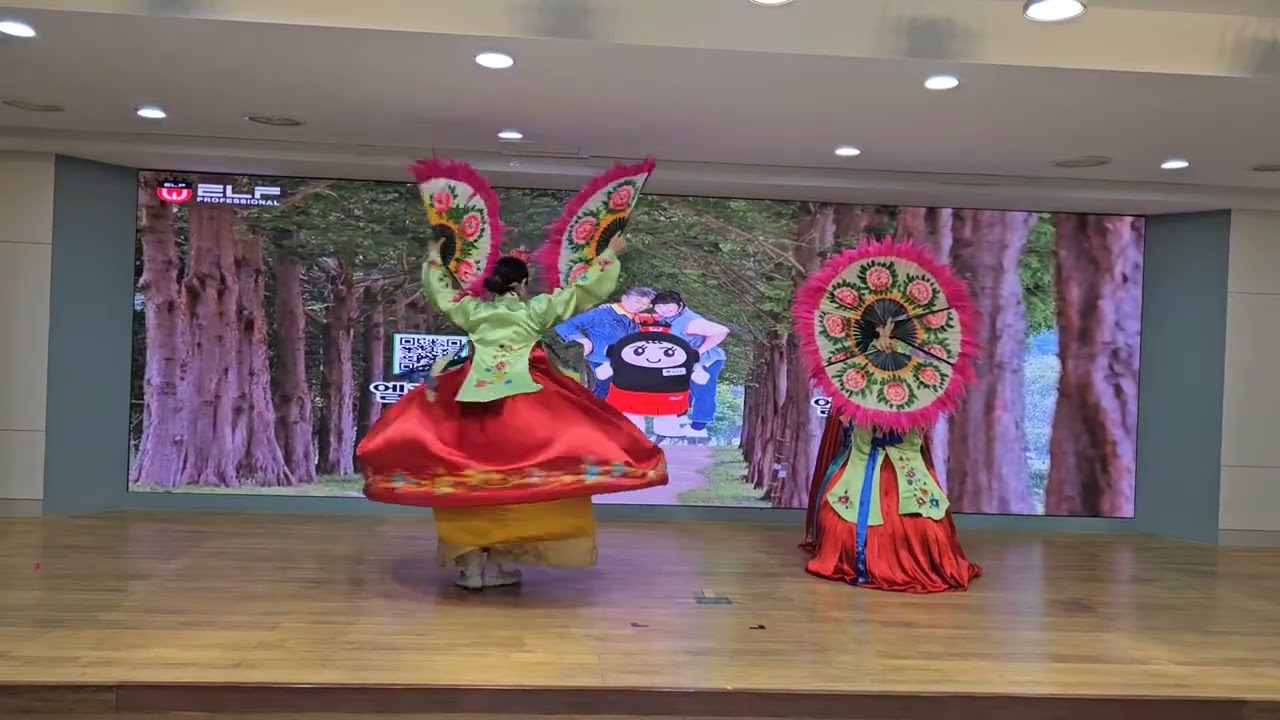 남구청 부채춤 김명임외2명