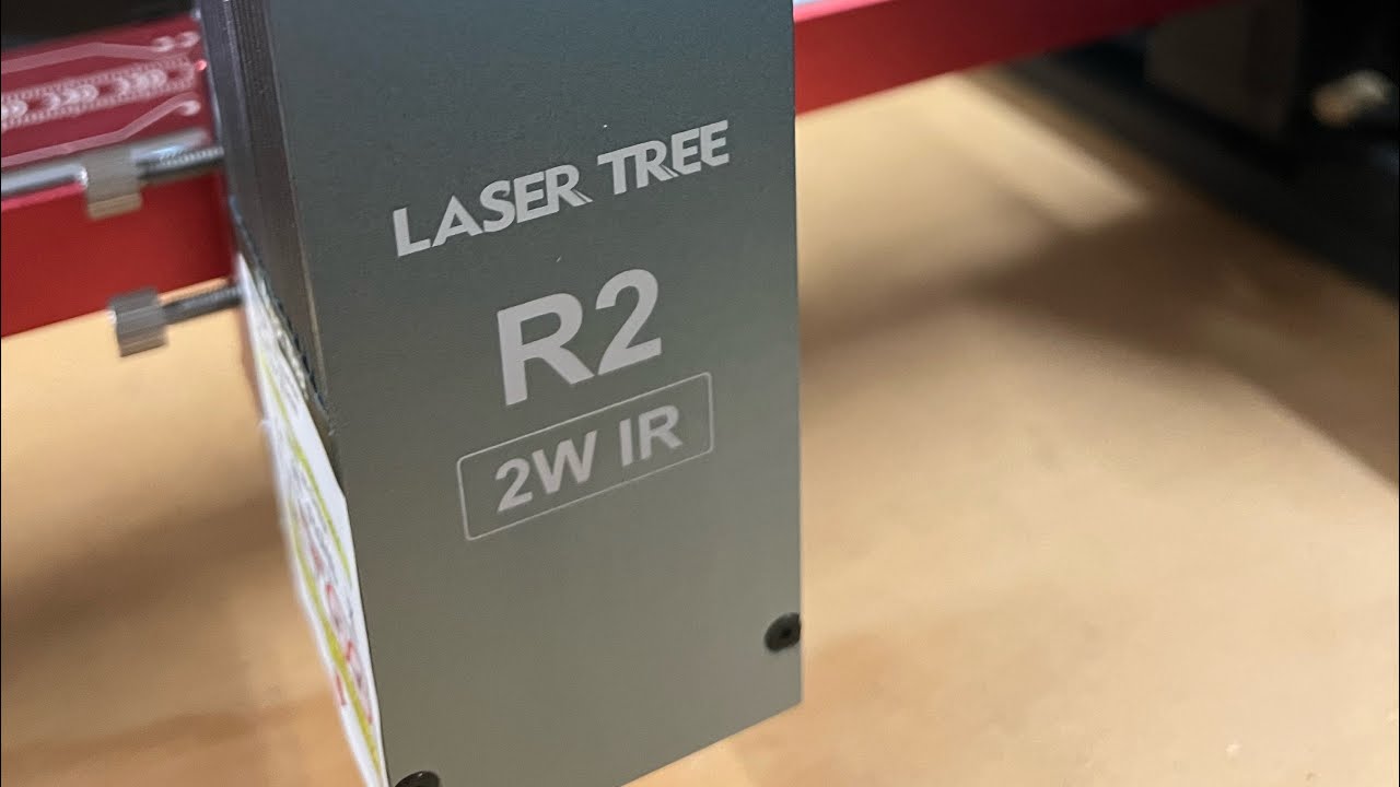 Laser Tree R2 ir 2W. Conversione di un Atomstack A24 pro a diodo con laser ad infrarossi 