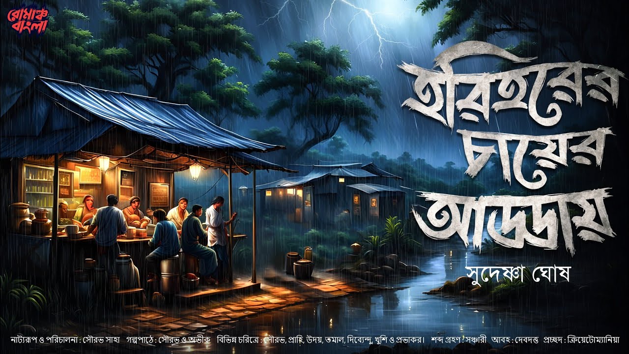 হরিহরের চায়ের আড্ডায় (গ্রাম বাংলার ভূতের গল্প) | Gram Banglar Vuter Golpo | Bengali Audio Story