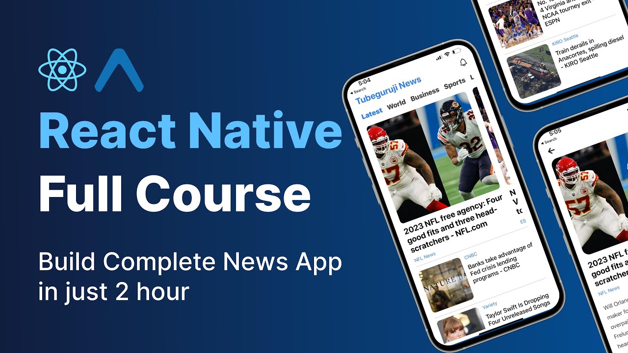 build a news app in react native from scratch - the complete tutorial 🔥
