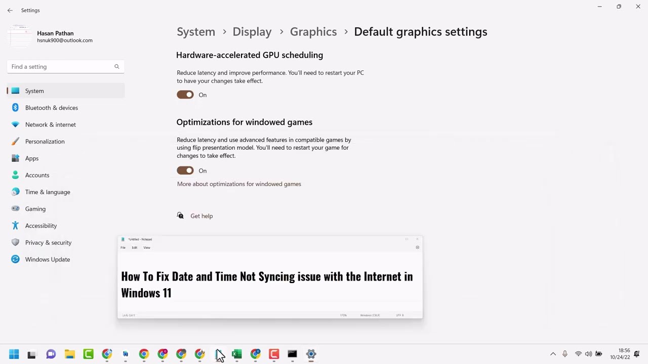 How to Enable Windows 11 Hardware Accelerated GPU Scheduling