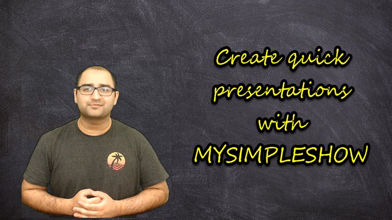 MySimpleShow Tutorial 2019 - Make a Presentation in Minutes