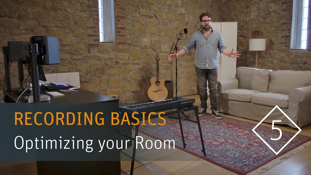 Recording Basics: Part 5 – Optimizing your Room
