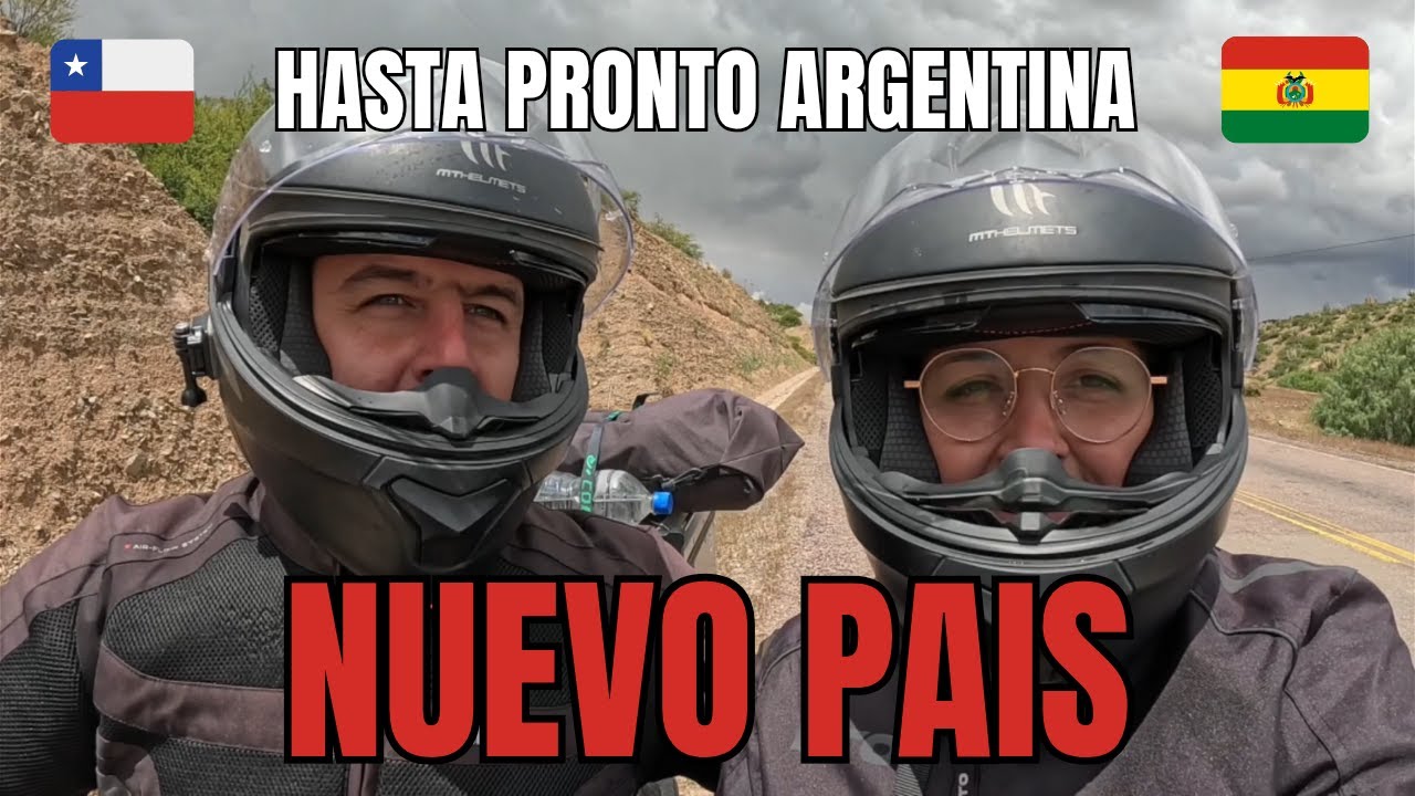 Recorremos en MOTO la ULTIMA RUTA ARGENTINA |Se COMPLICA la primer FRONTERA ¿CHILE o BOLIVIA? Cap 12