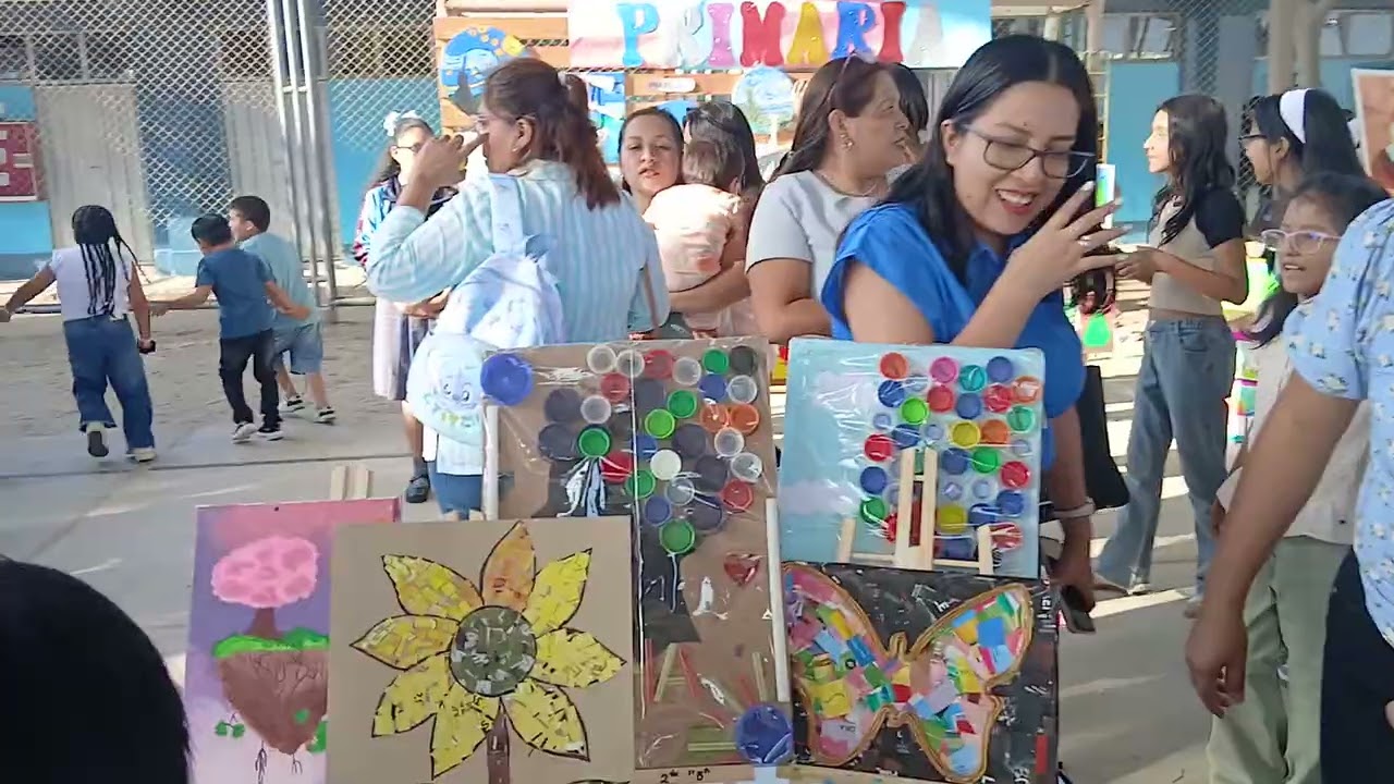 Muy buena exposición de Arte y Cultura . Alumnos Carlotianos primaria  y Secundaria. 