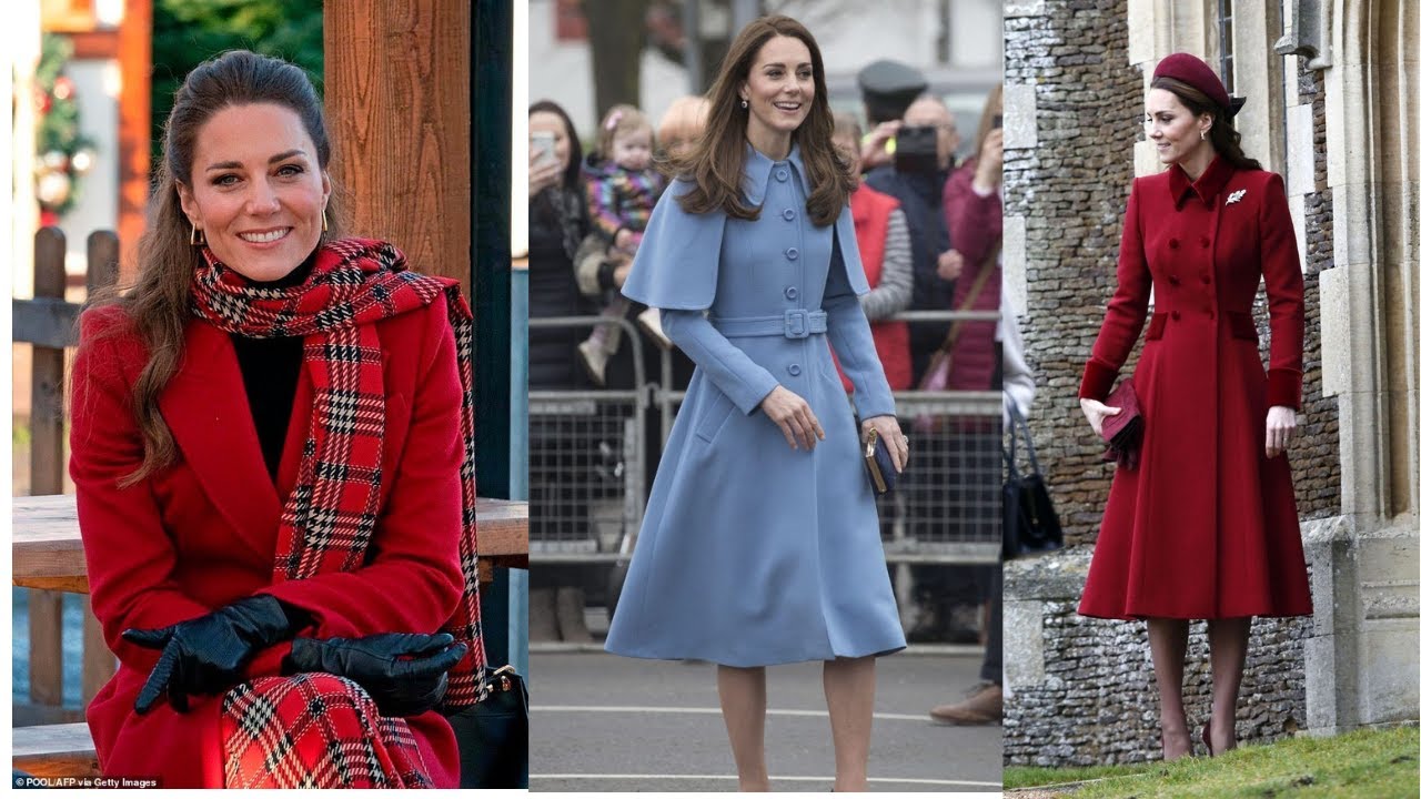 Kate Middleton 's Iconic winter Coats collection / Fashion Closet
