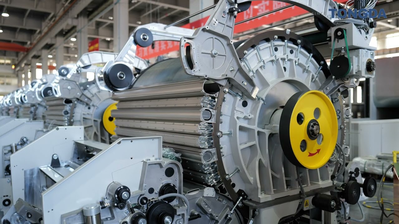 Precision Manufacturing at Tongda's Carding Machine Workshop