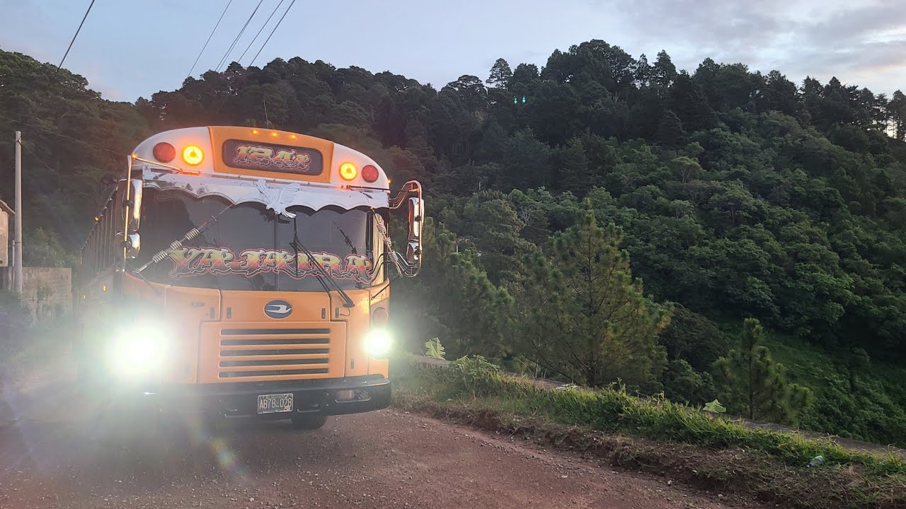 🚌ROUTE 124-A : FROM SAN FERNANDO TO DULCE NOMBRE DE MARÍA || TRIP BETWEEN MOUNTAINS || EL SALVADOR 🔥