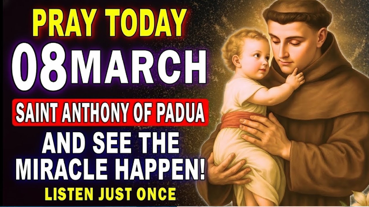 A Powerful Prayer to Saint Anthony for Urgent Help | Saint Anthony