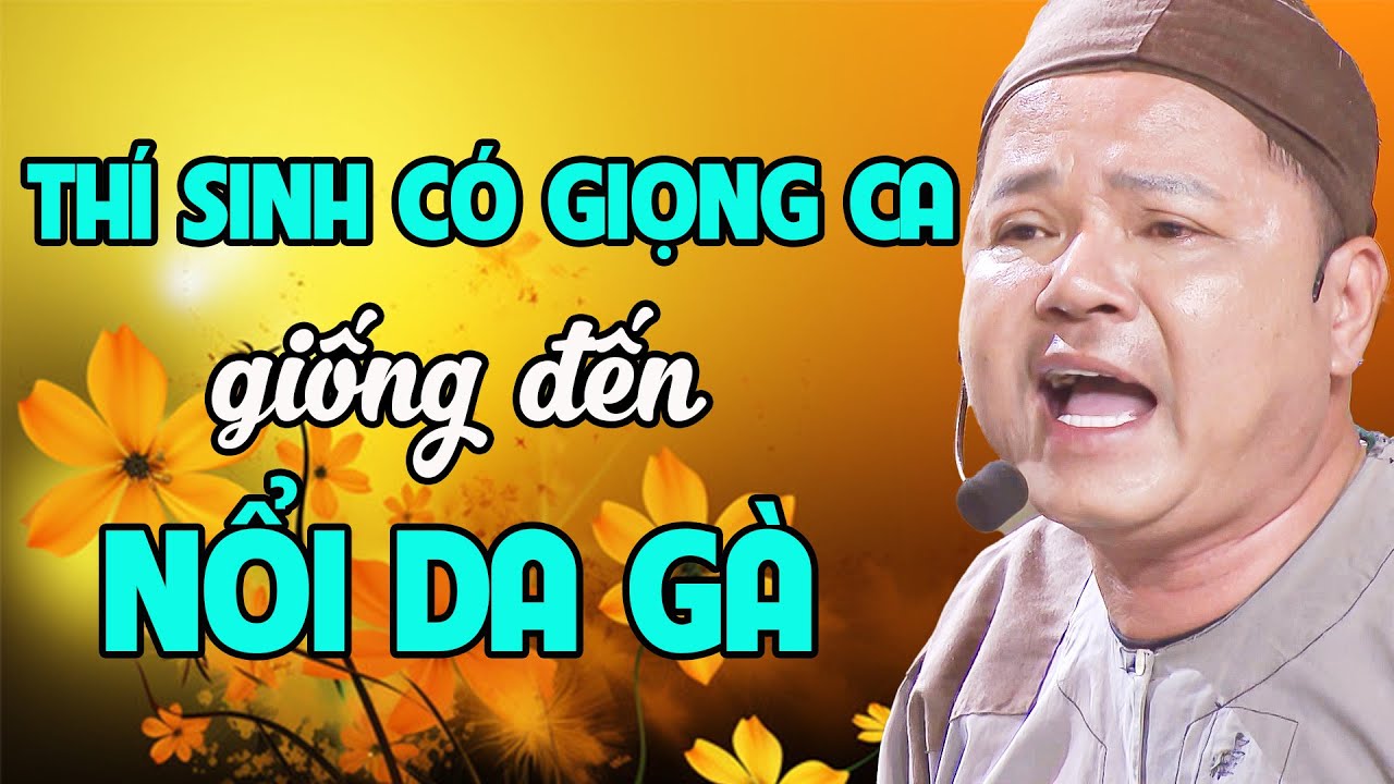VỪA CẤT GIỌNG LÀ NỔI DA GÀ – Thí sinh khiến ai cũng dán mắt theo dõi | NGHỆ SĨ THẦN TƯỢNG