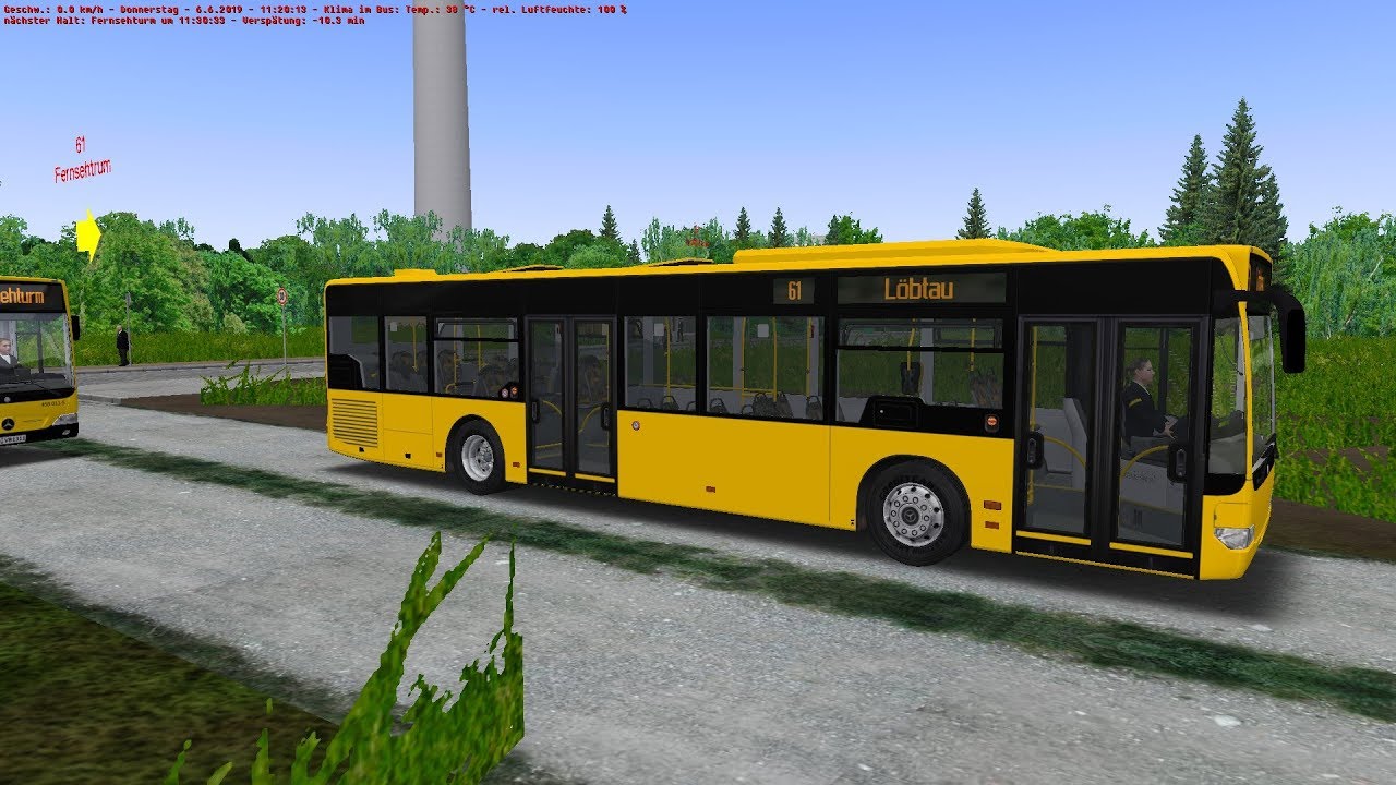 Omsi 2 mit dem MB O530 Facelift auf der Map Dresden Real Fiktiv Folge 2/2