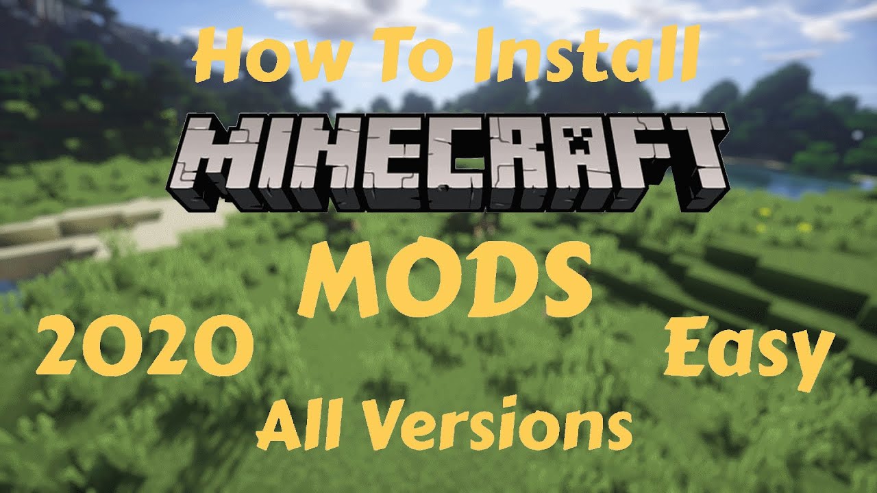 How To Install Minecraft Mods | 1.15.2 | 2020 | All Versions
