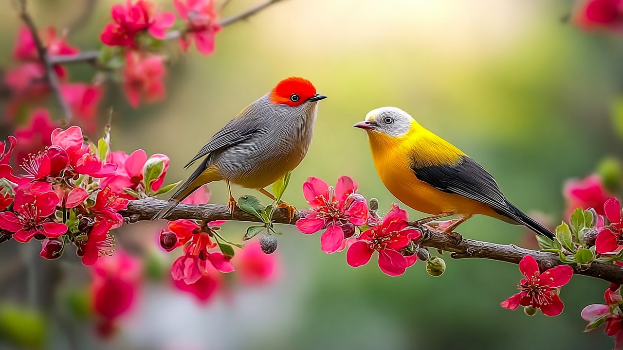 🌱 Piano and Spring Birds for Relaxation - A Melody that Clears Your Mind and Eases Tension 🌼