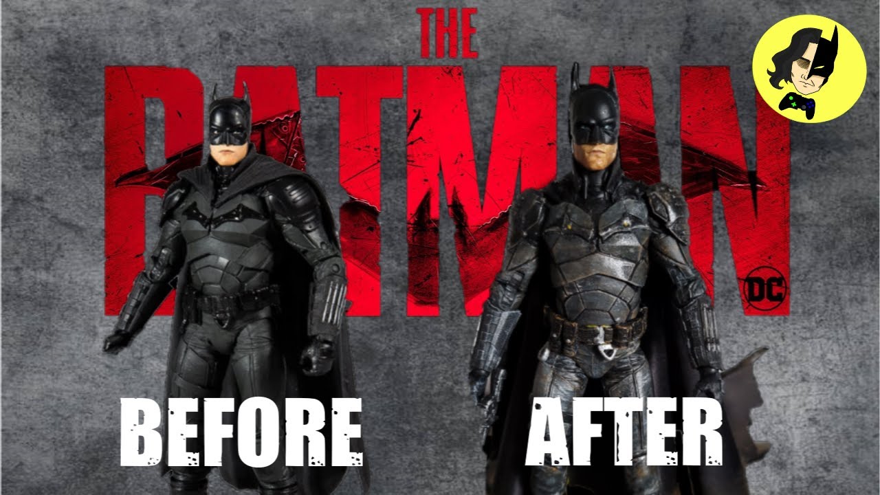 The Batman Mcfarlane Figure Custom Makeover