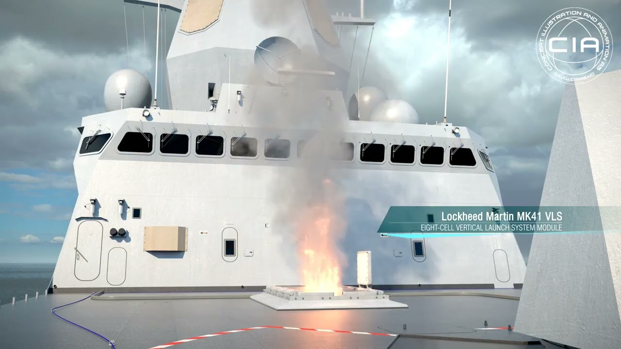 CIA Fridjof Nansen Class frigate Capabilities