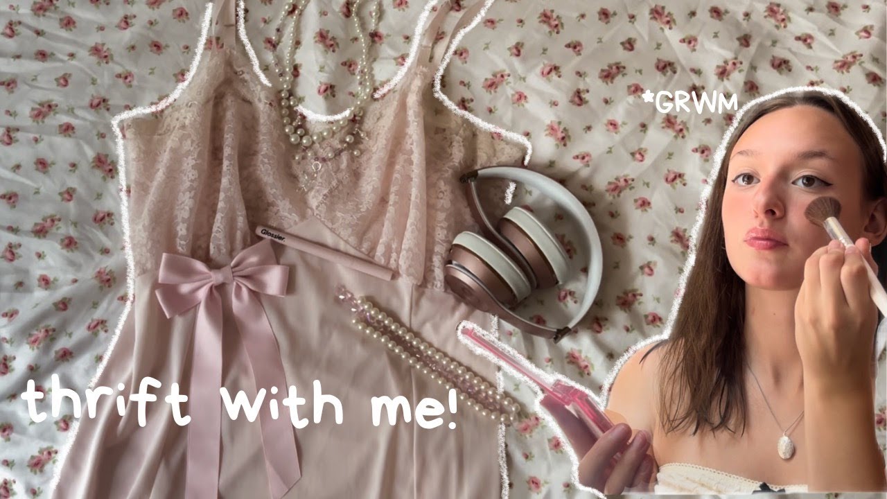 THRIFT with me! + outfit inspo*