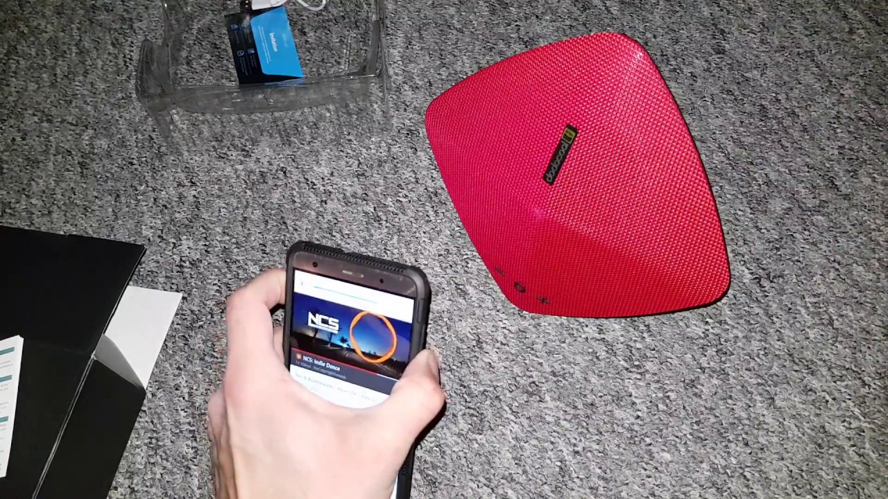 dodocool Hi-Res Lautsprecher Mikrofon TF Kartensteckplatz USB Eingang 3,5mm-Aux