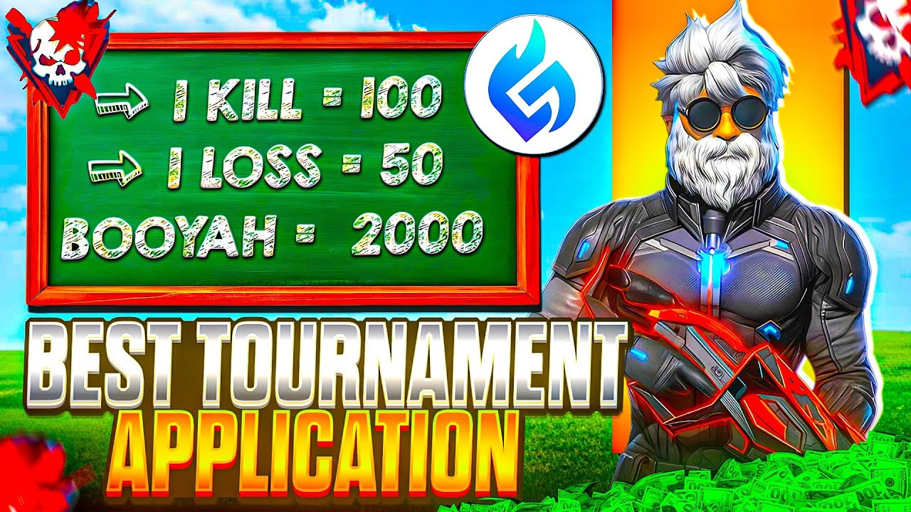 Best Low Entry Fee Tournament Apps for FF💯 |Solo Tournament Gameplay #freefire 