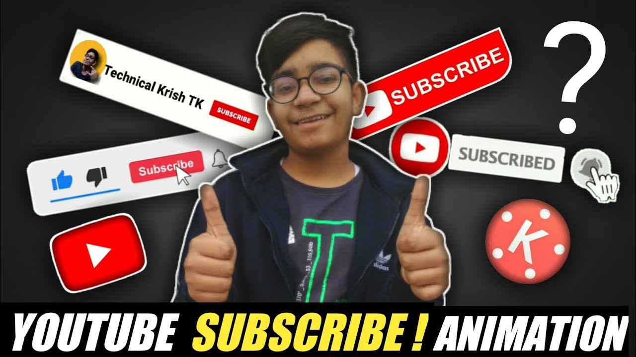 How To Make Subscribe And Bell Icon Intro (android/iOS) | Subscribe Button On YouTube Video (2021)