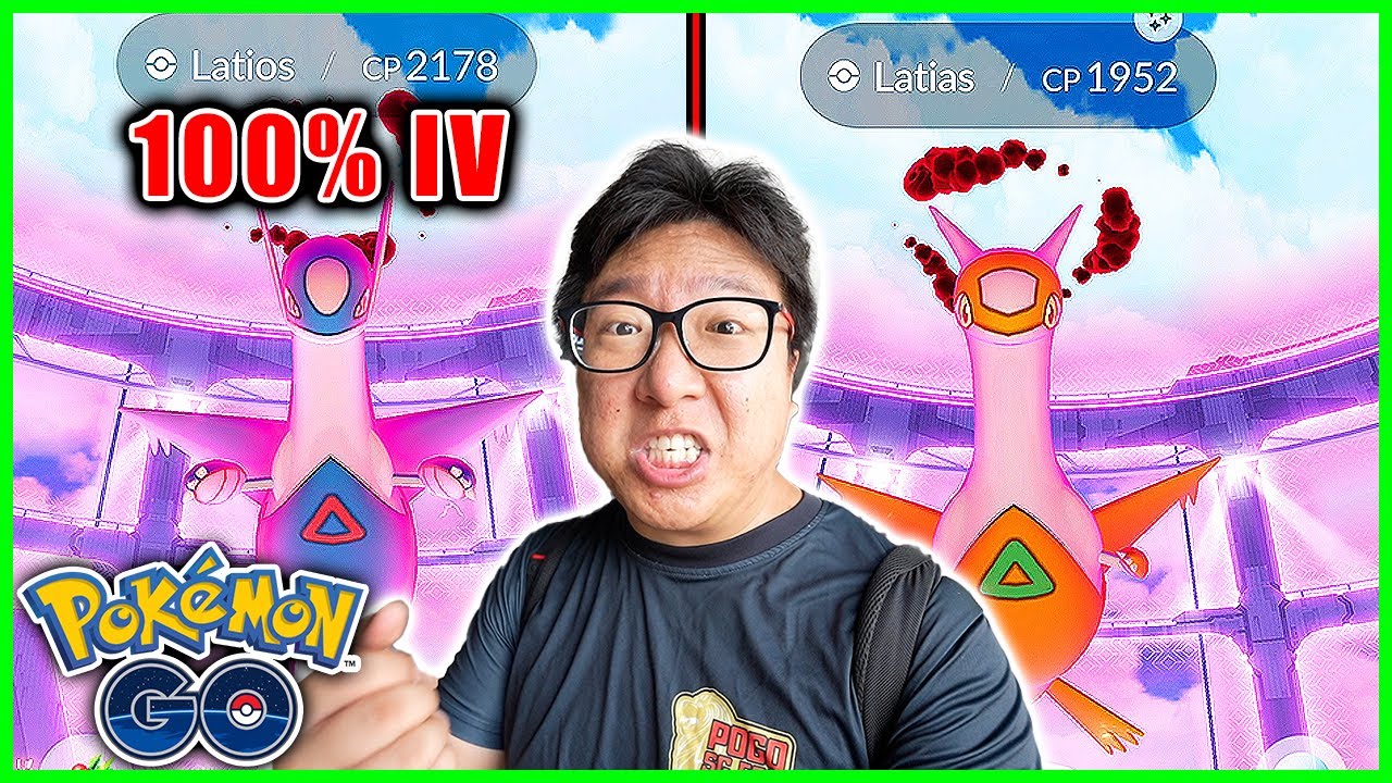 100% IV Caught!! 40 Dynamax Latias And Latios Battles - Pokemon GO