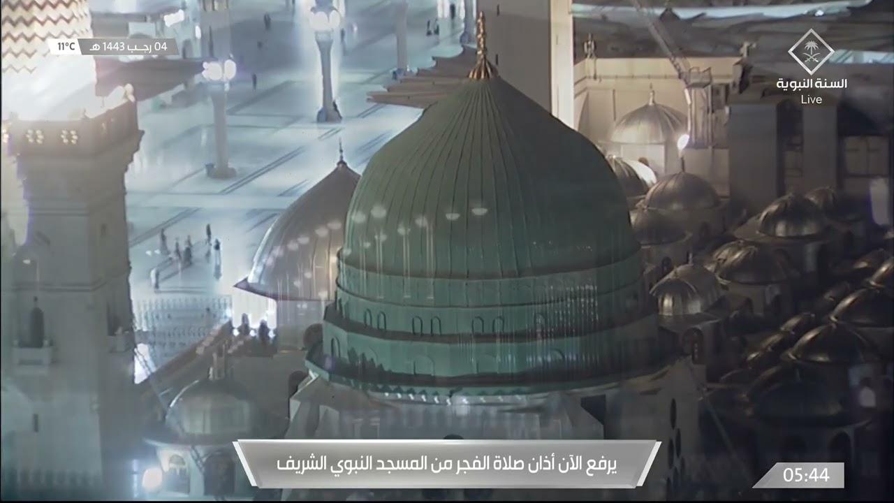 أذان الفجر للمؤذن مهدي بري 4 رجب 1443هـ