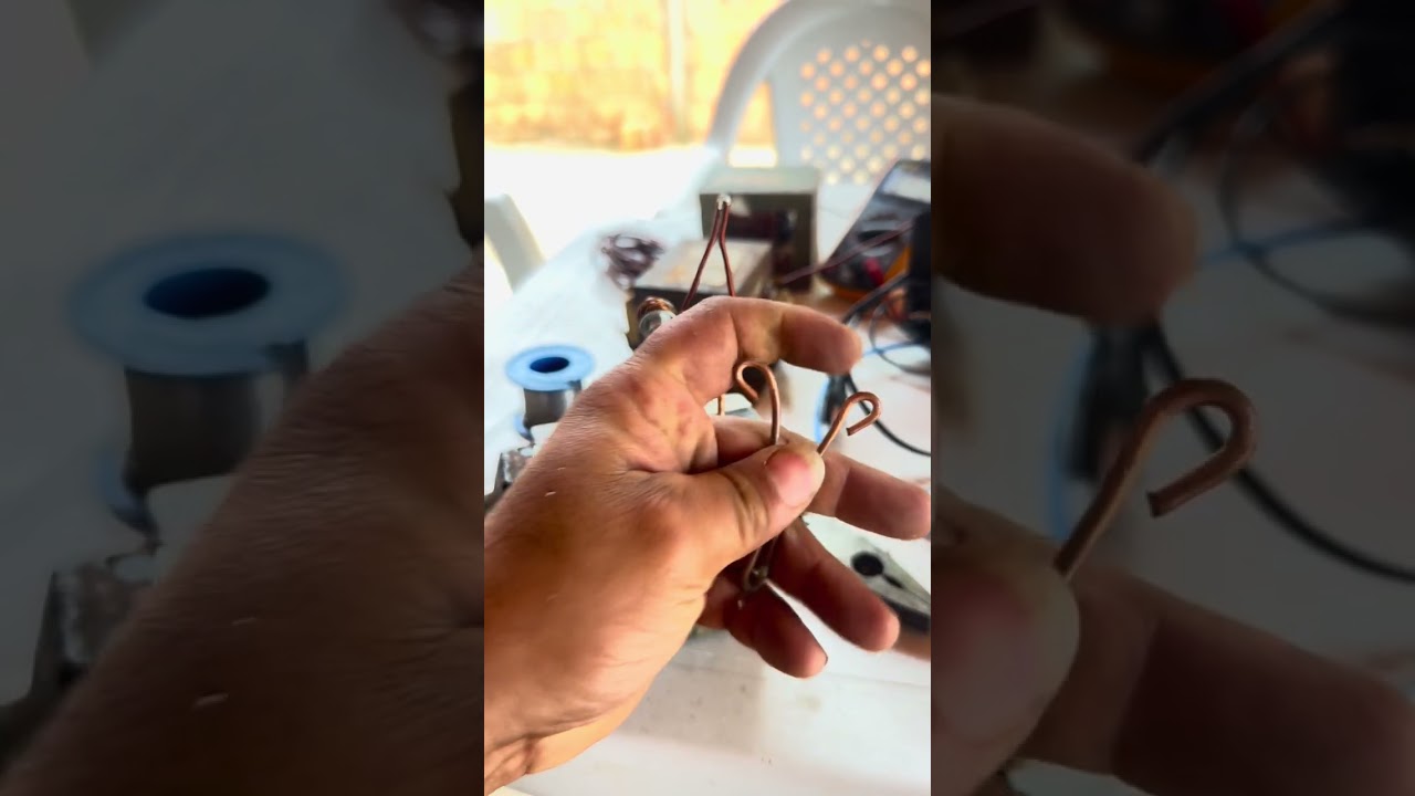 Fonte com trafo de microondas e ferro de solda com transformador 