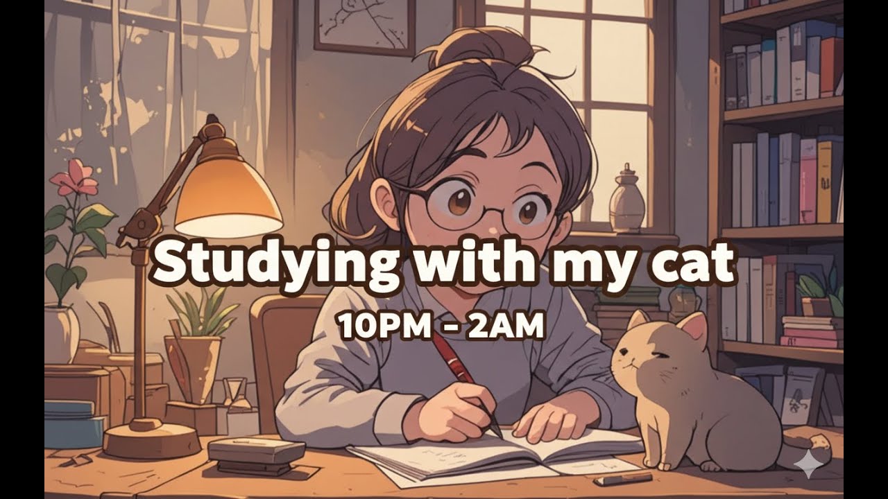 Everyone Is Trying in Their Own Way | Study in a Book Café☕📚