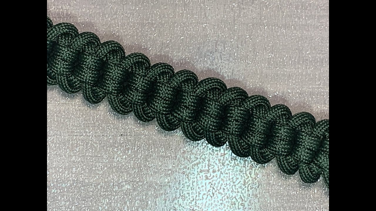 파라코드 매듭 팔찌 만들기 '빌고' How to make a Virgo knot Paracord bracelet.