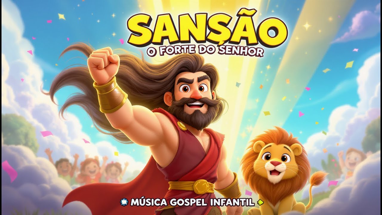 Sansão, o Forte do Senhor - Música Gospel Infantil | Histórias Bíblicas para Crianças