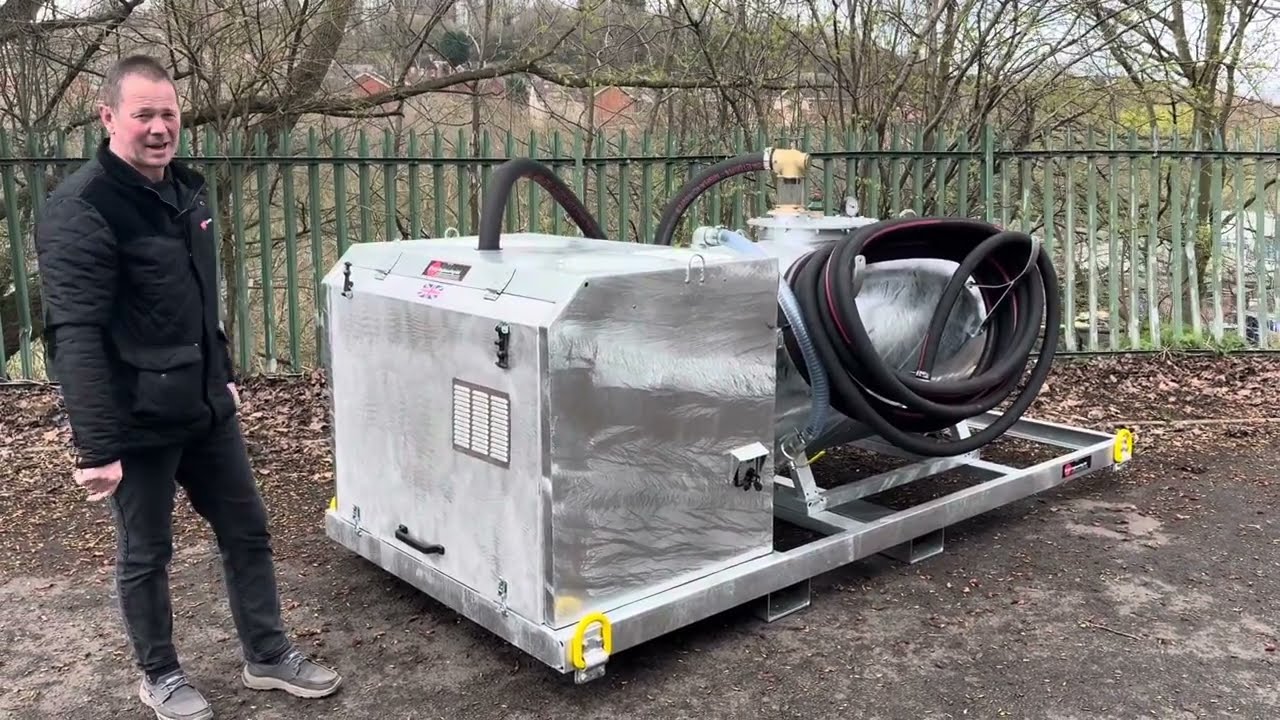 Vacuum Tank with Yanmar 20hp Engine