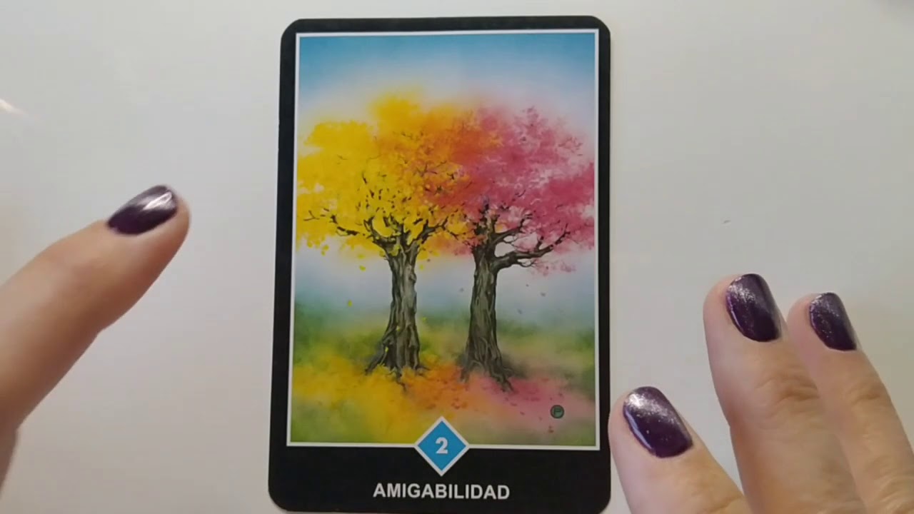 Tarot Osho Zen. Dos de Agua. PALO DE EMOCIÓN. AMIGABILIDAD