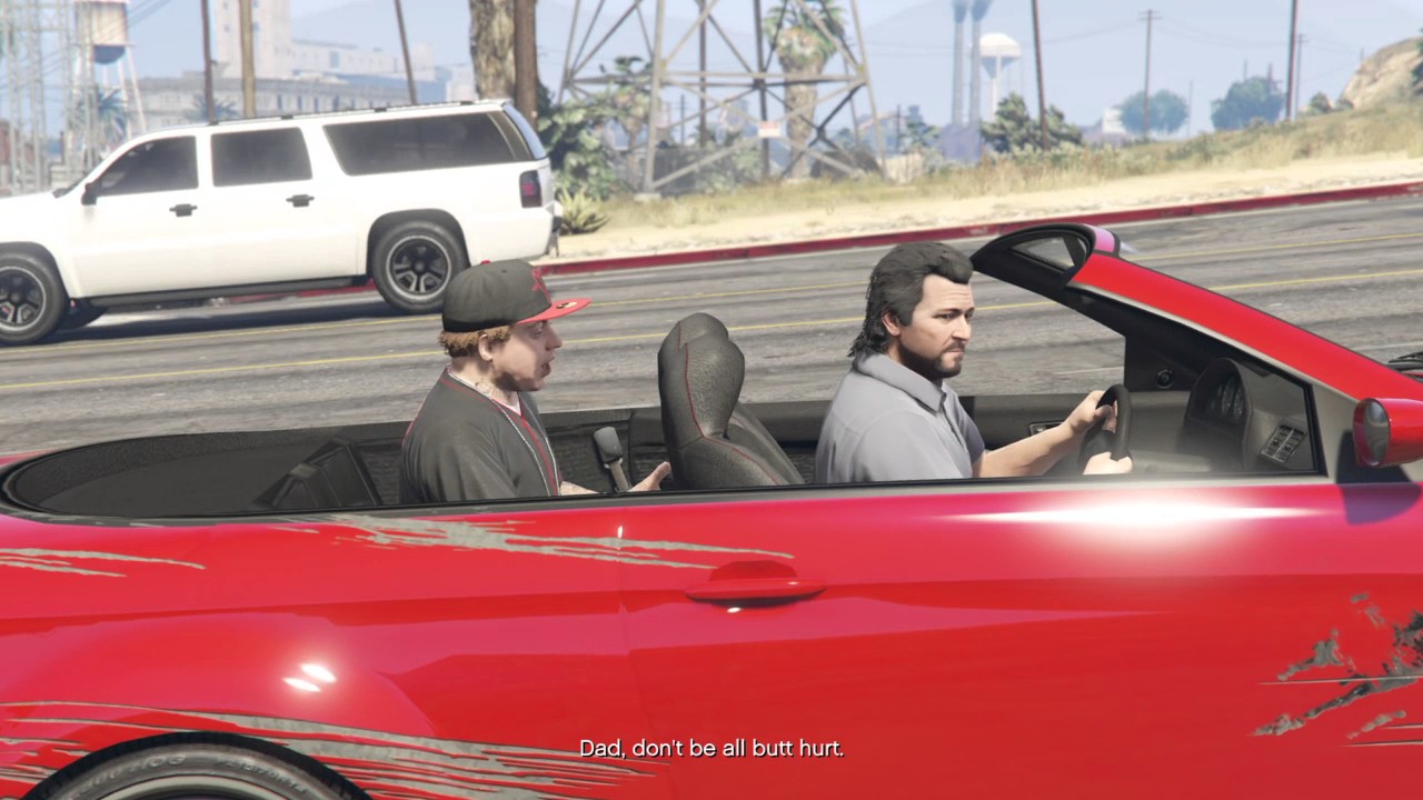 GTA V - Father/Son (mission fail #2)