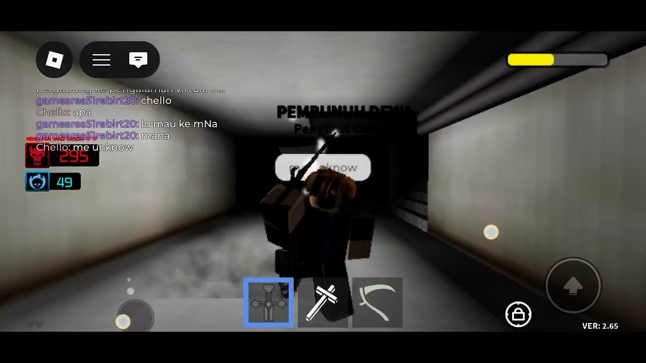 How to get a sickle weapon In Area 51 [ALPHA]