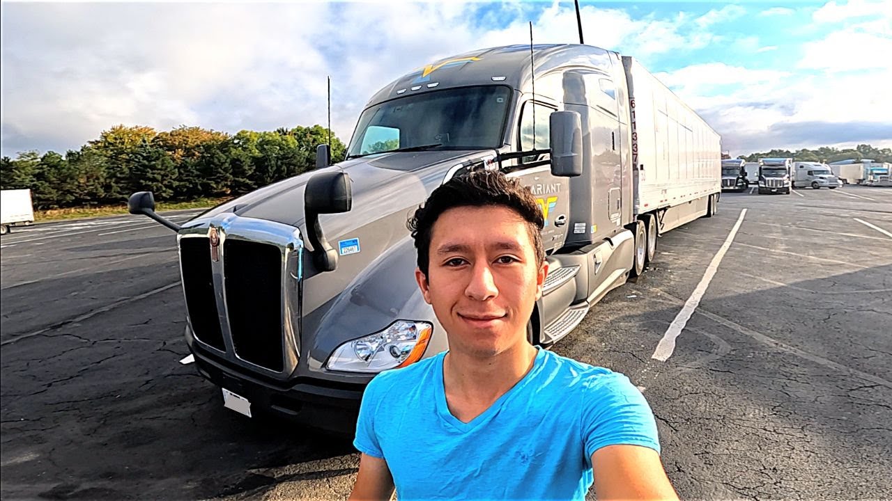 inside the life of a 23yr old American truck driver