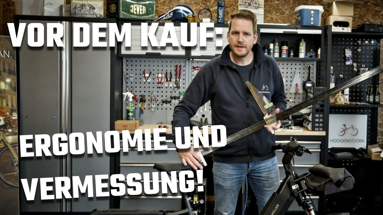 Wichtig vor dem Fahrradkauf ist die Vermessung des Fahrers - Basics zum Thema Ergonomie