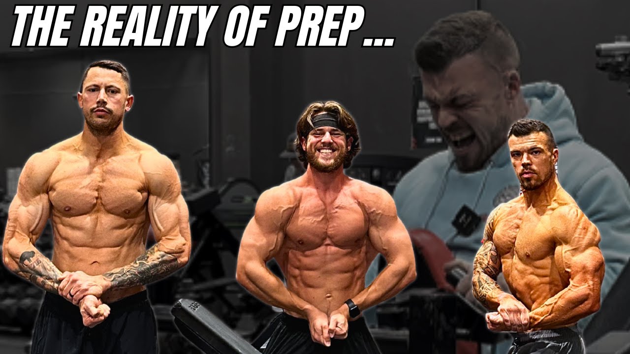 How Natural Bodybuilders Train in Prep - 3 Weeks Out