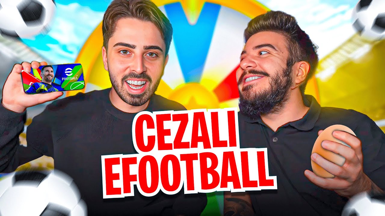 CEZALI ÇARKLA eFOOTBALL OYNADIK!